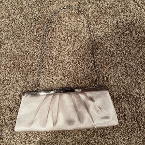 Jessica McClintock Gunne Sax Elegant Gold Evening Clutch